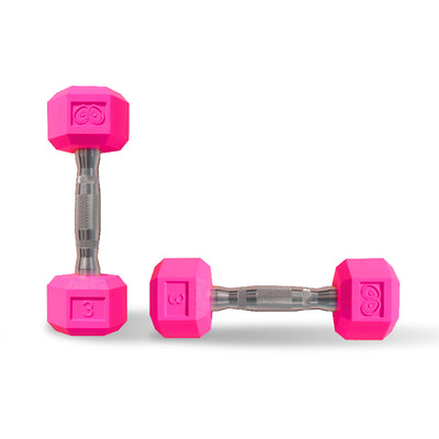 [ 3 lbs. ] Hex Dumbbells