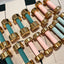 Gold Chrome Dumbbells (3-8 lbs.) - [SAMPLE SALE]