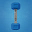 [ 3 lbs. ] Colored Hex Dumbbells - Booty Bands PH
