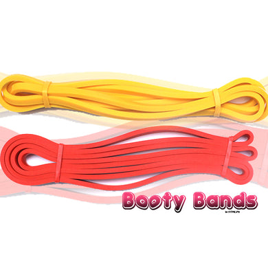Power Bands XL - Set of 2 Yellow and Red (3-5 days lead time) - Booty Bands PH