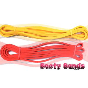 Power Bands XL - Set of 2 Yellow and Red (3-5 days lead time) - Booty Bands PH