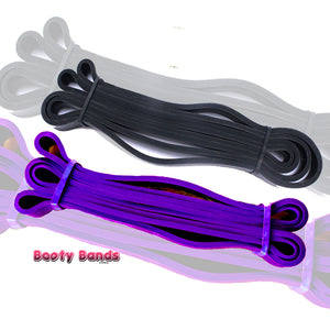 Power Bands XL - Set of 2 Black and Purple (3-5 days lead time) - Booty Bands PH